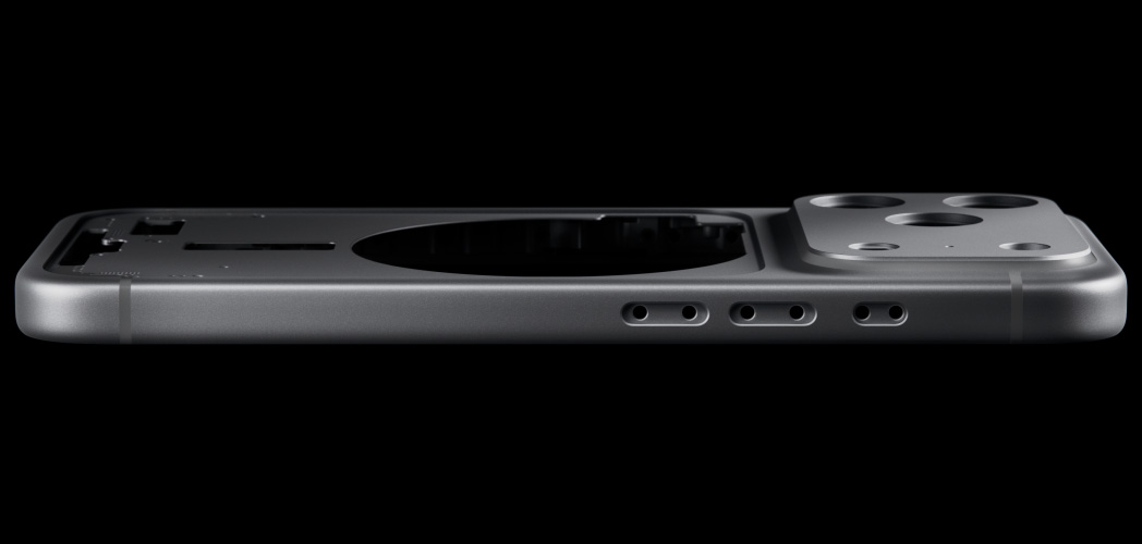 iPhone 17 Pro, vỏ ngoài mặt sau, vỏ máy nguyên khối nhôm rèn